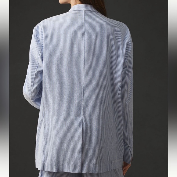 Denimist Deconstructed Seersucker Blazer - Picture 2 of 9